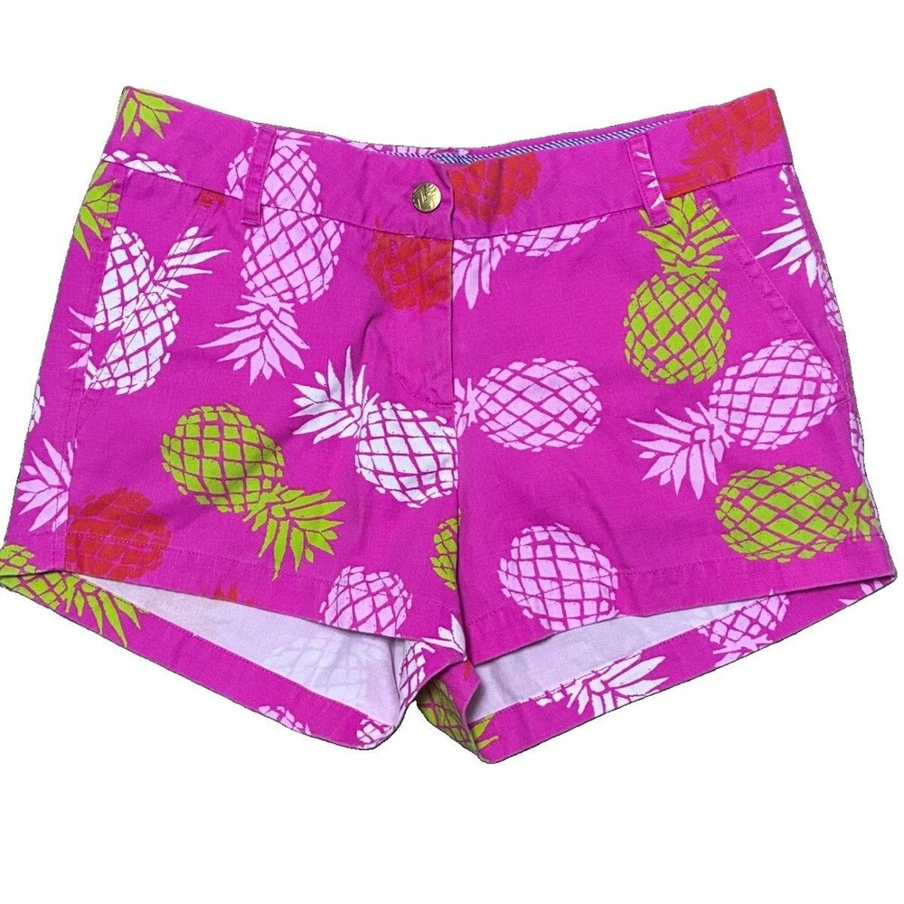 Macbeth Collection Women’s Pink Pineapple Shorts Size Small
